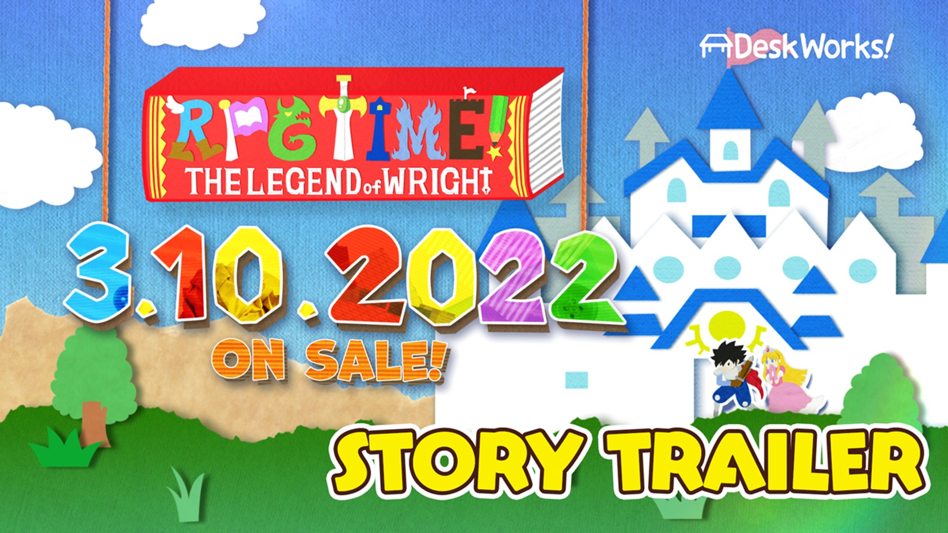 RPG Time: The Legend of Wright | Story Trailer