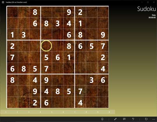 Sudoku (Oh no! Another one!) screenshot 1