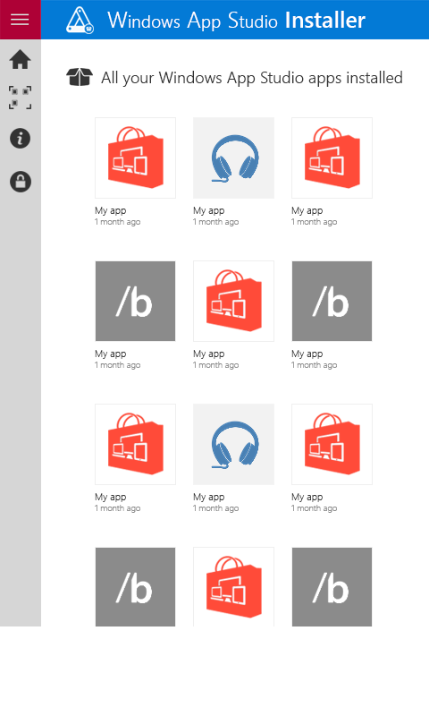 Windows App Studio Installer for Windows 10 Mobile