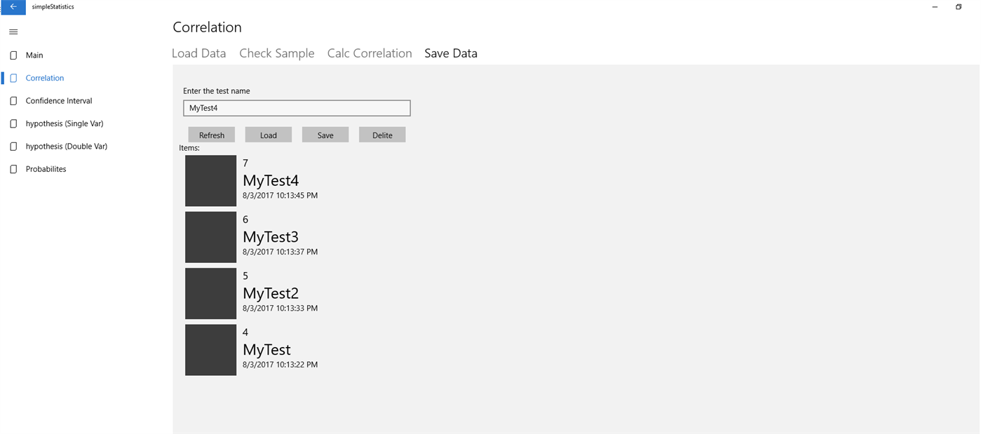 #3. simpleStatistics (Windows) Podle: egtools