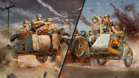 Enlisted - "Battle of Tunisia": Motorcyclists Bundle