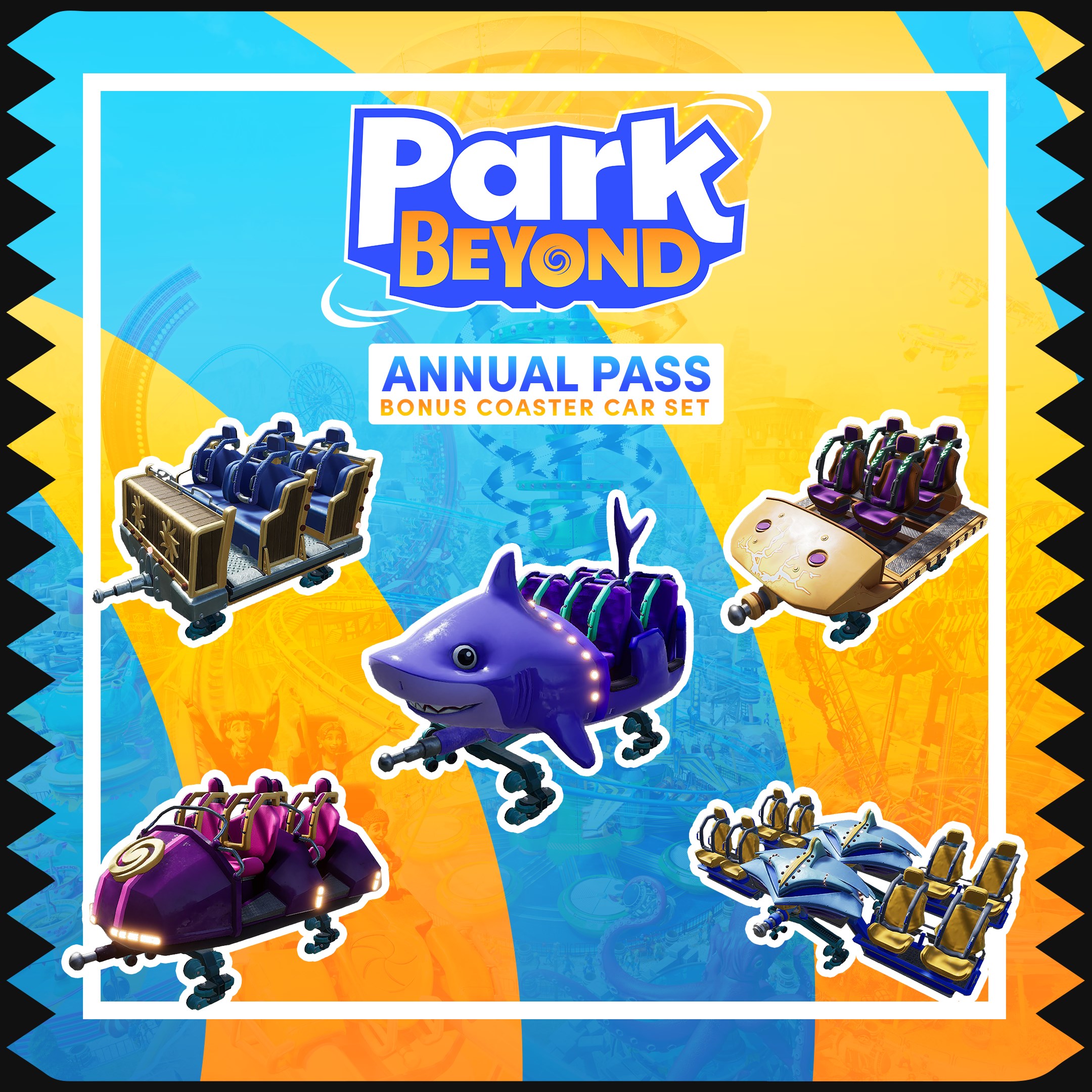 Park Beyond: Annual Pass Bonus Coaster Car Set