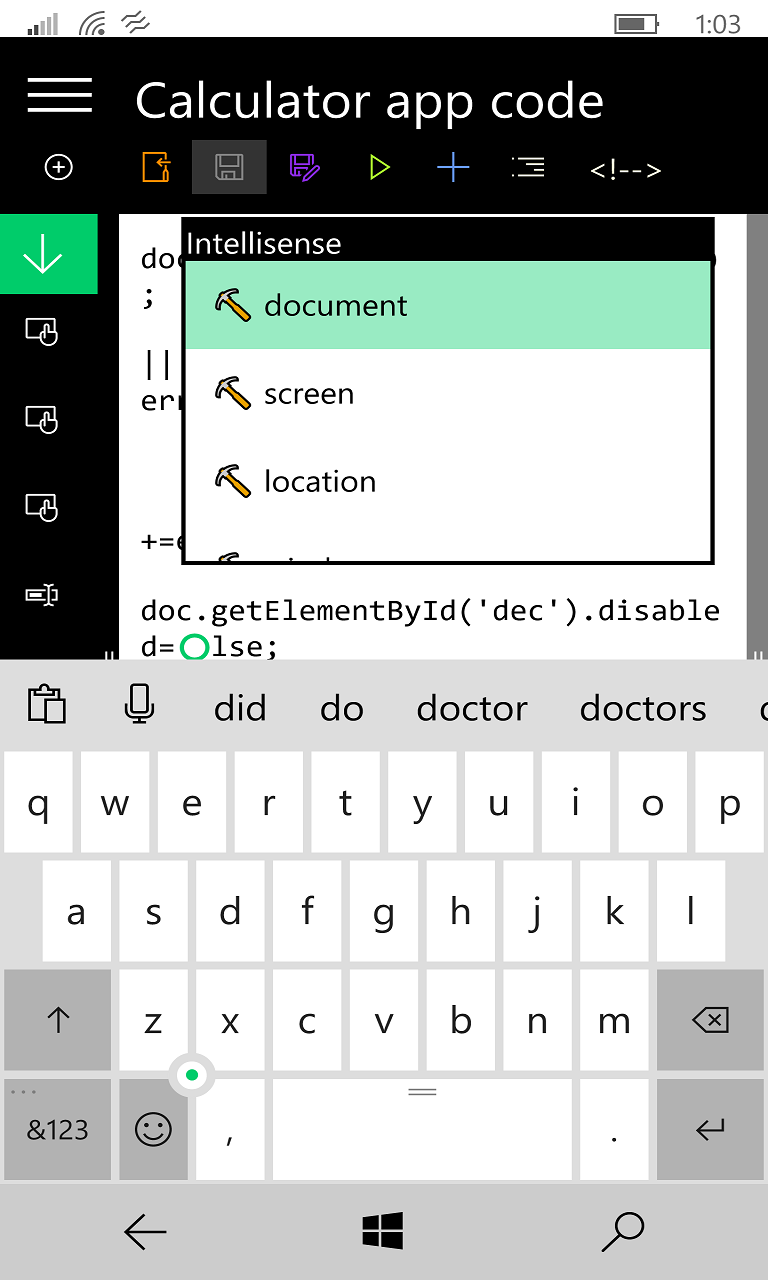 Javascript Studio Pro for Windows 10