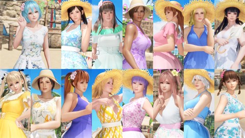 DOA6 Summer Breeze Collection Set