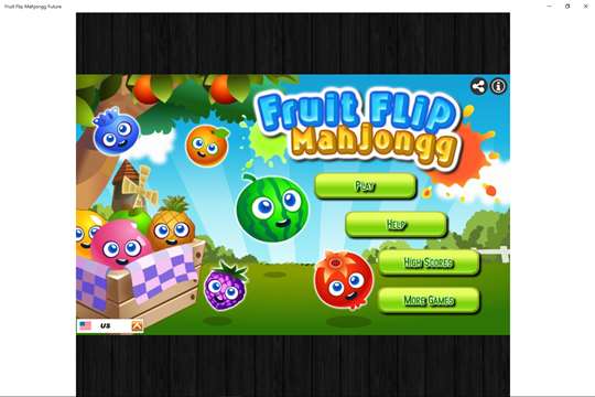 Fruit Flip Mahjongg Future screenshot 1