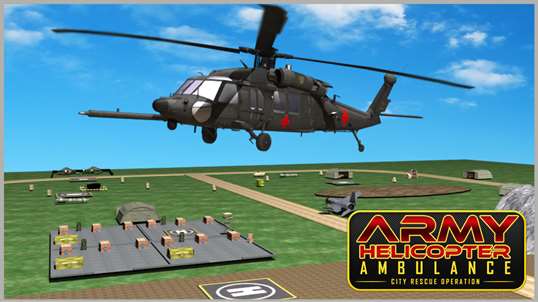 Army Helicopter Ambulance - City Rescue Operation screenshot 1