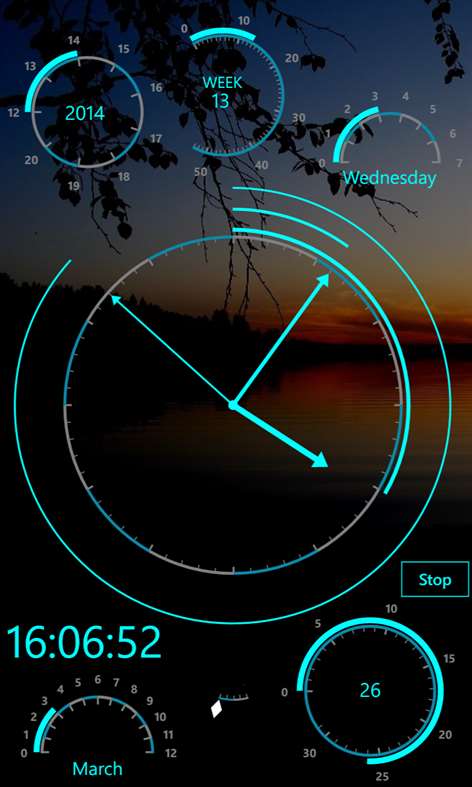 Modern Clock XV Screenshots 1