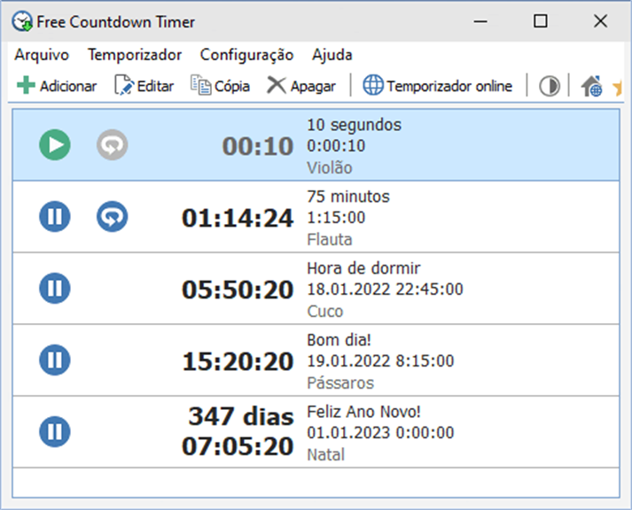 Temporizador 1 minuto - Temporizador online (timer)