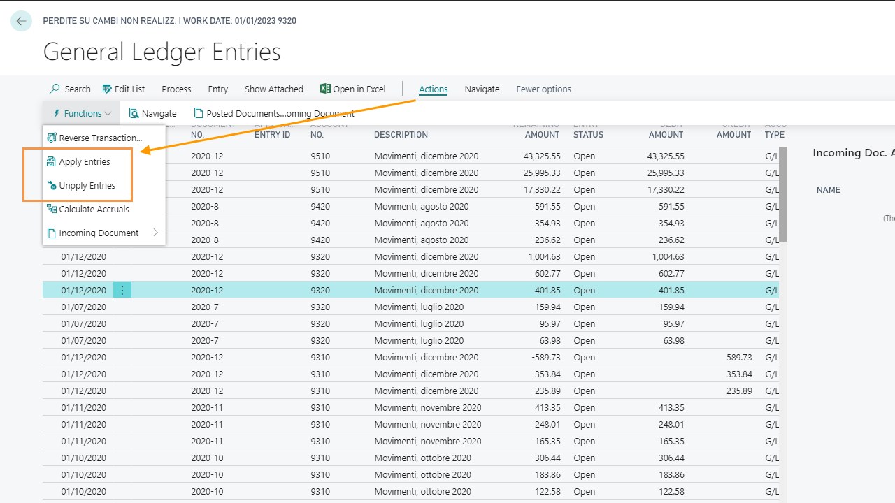 Snapshot 4 of General Ledger Application