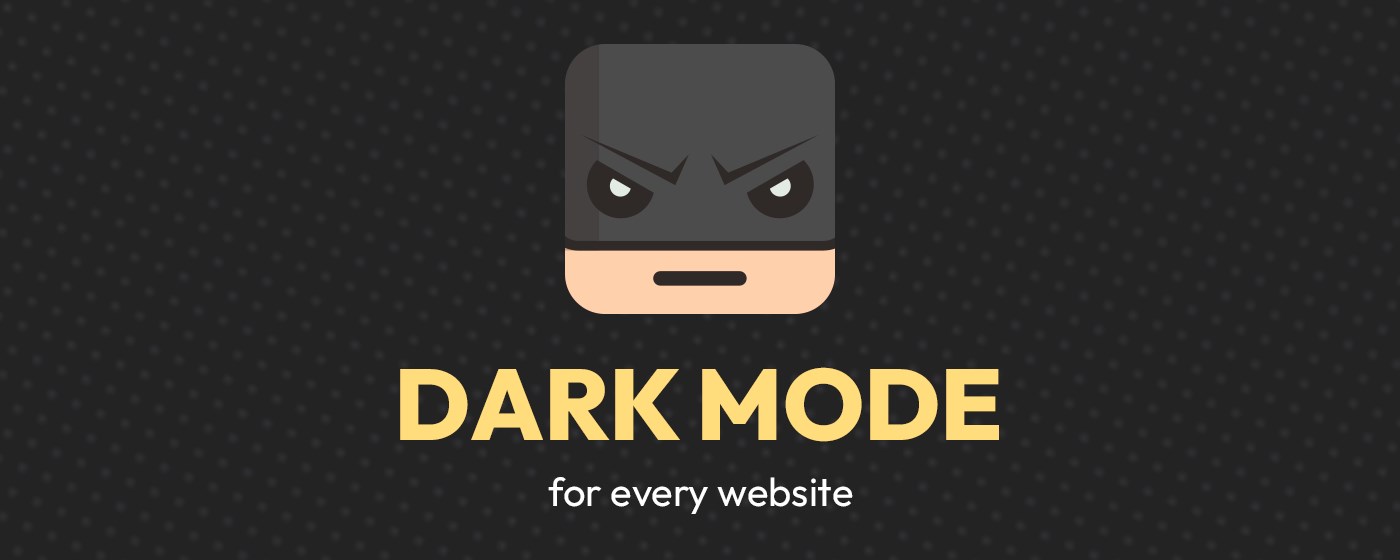 Dark mode - dark theme for Edge promo image