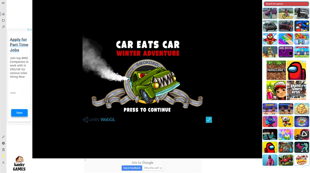 CAR EATS CAR: WINTER ADVENTURE - Play for Free!