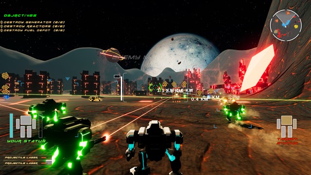 Mech Wars Shooter screenshot 1