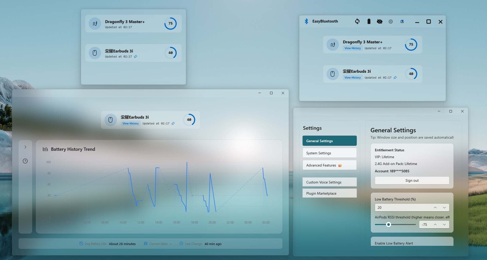 EasyBluetooth screenshot