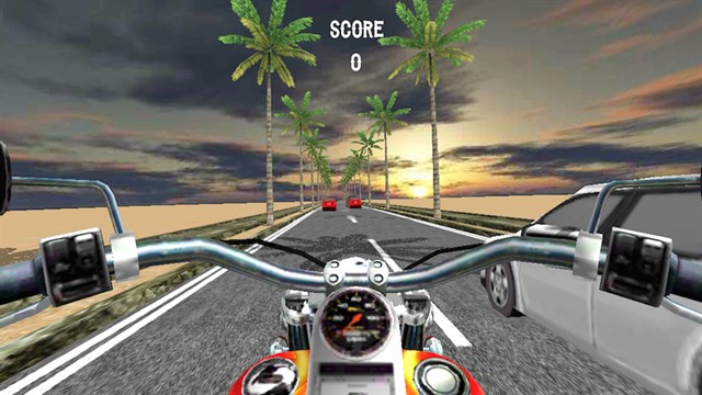 Biker Run screenshot 1