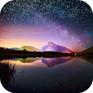 4k Starry Night Wallpaper HD HomePage icon