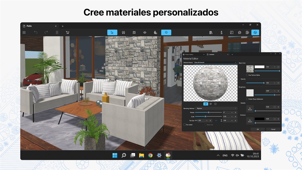 Programa Para Diseñar Casas en 3D (Interior y Exterior)