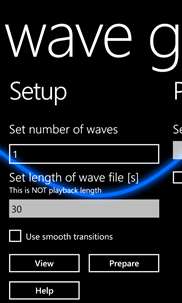 Wave Generator screenshot 2