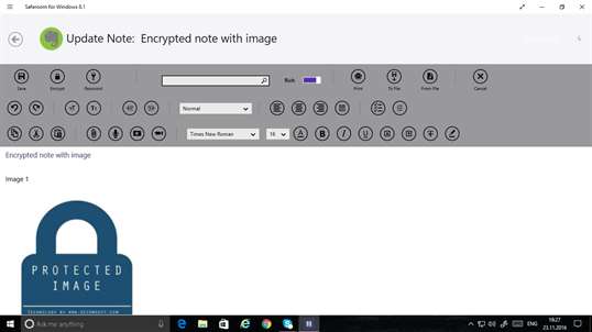 Saferoom for Windows 8.1 screenshot 3