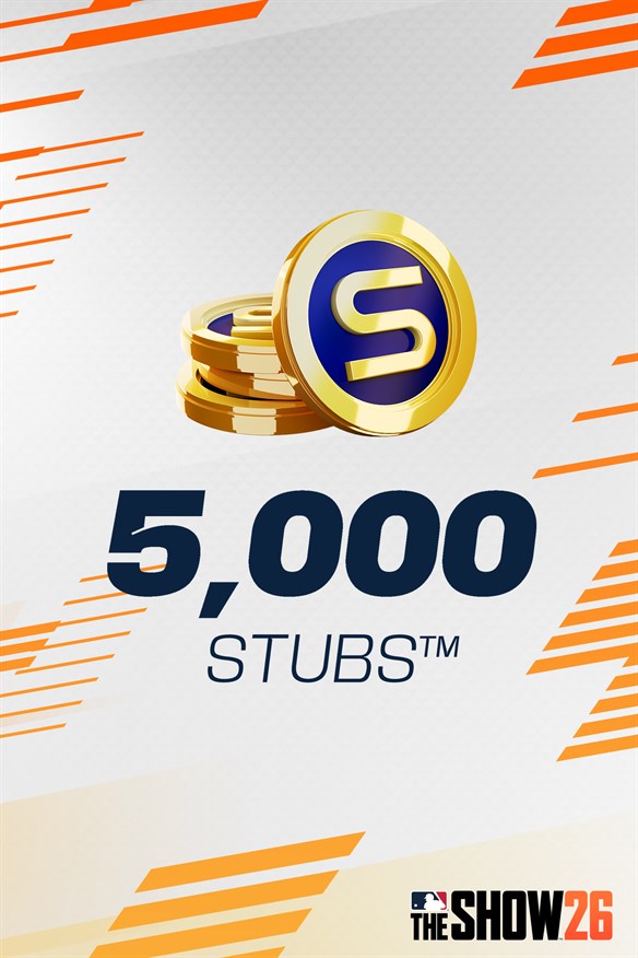 Stubs (5,000) for MLB The Show 26 Xbox Series X|S and Xbox One cover art