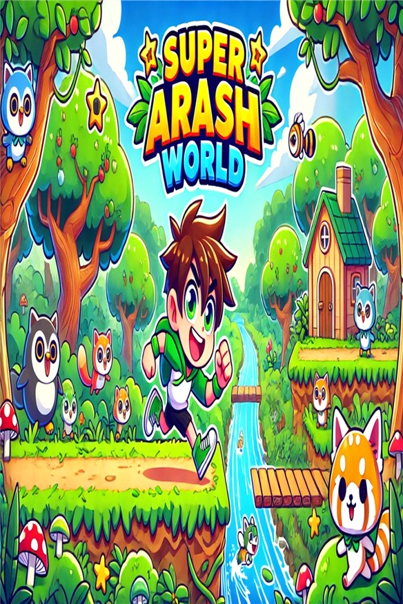 Super Arashi World Xbox Series X|S and Xbox One cover art