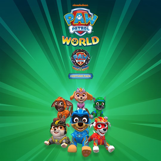 PAW Patrol World - The Mighty Movie - Costume Pack for xbox