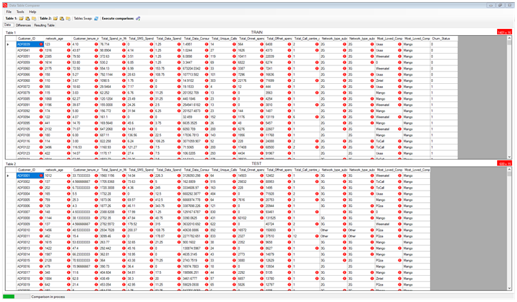Data Table Comparer - PC - (Windows)
