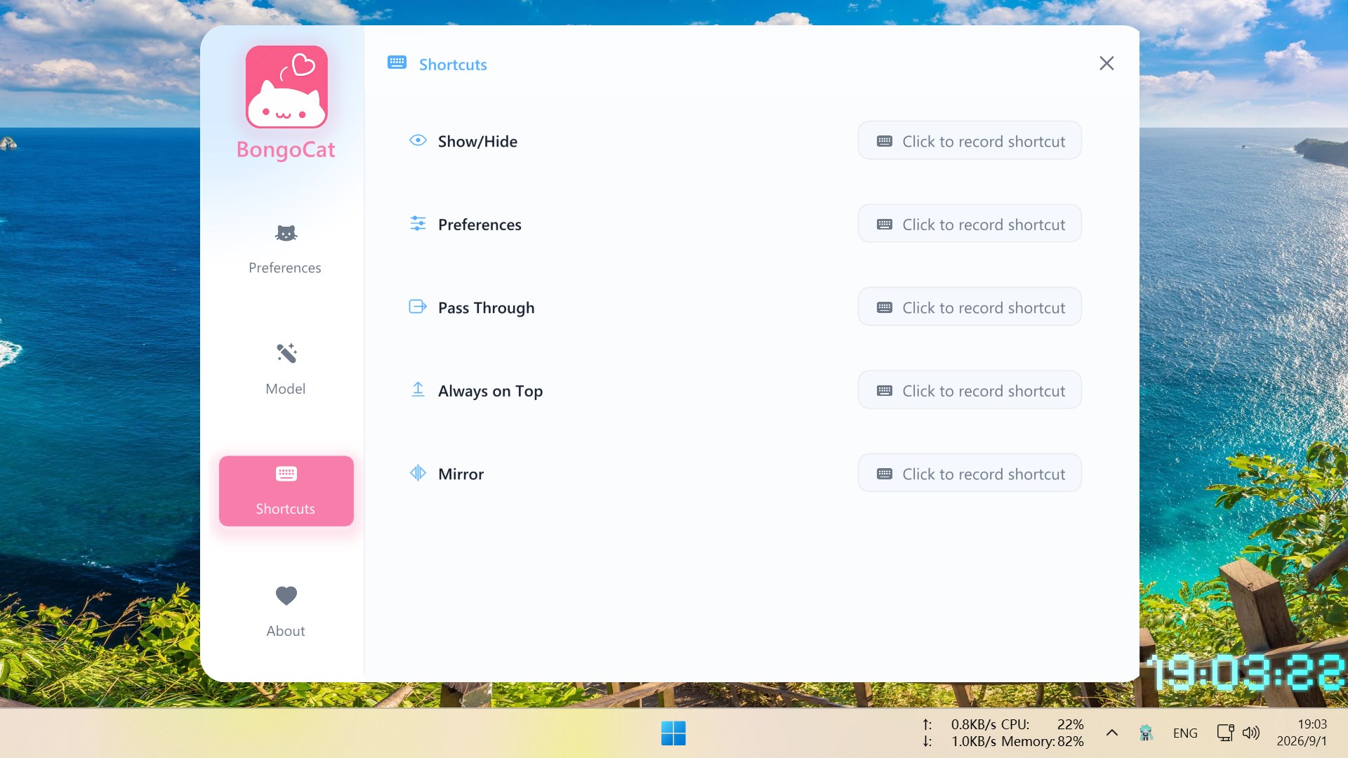 BongoCat screenshot