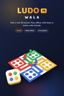 Ludo Wala: 3D, Online, Offline