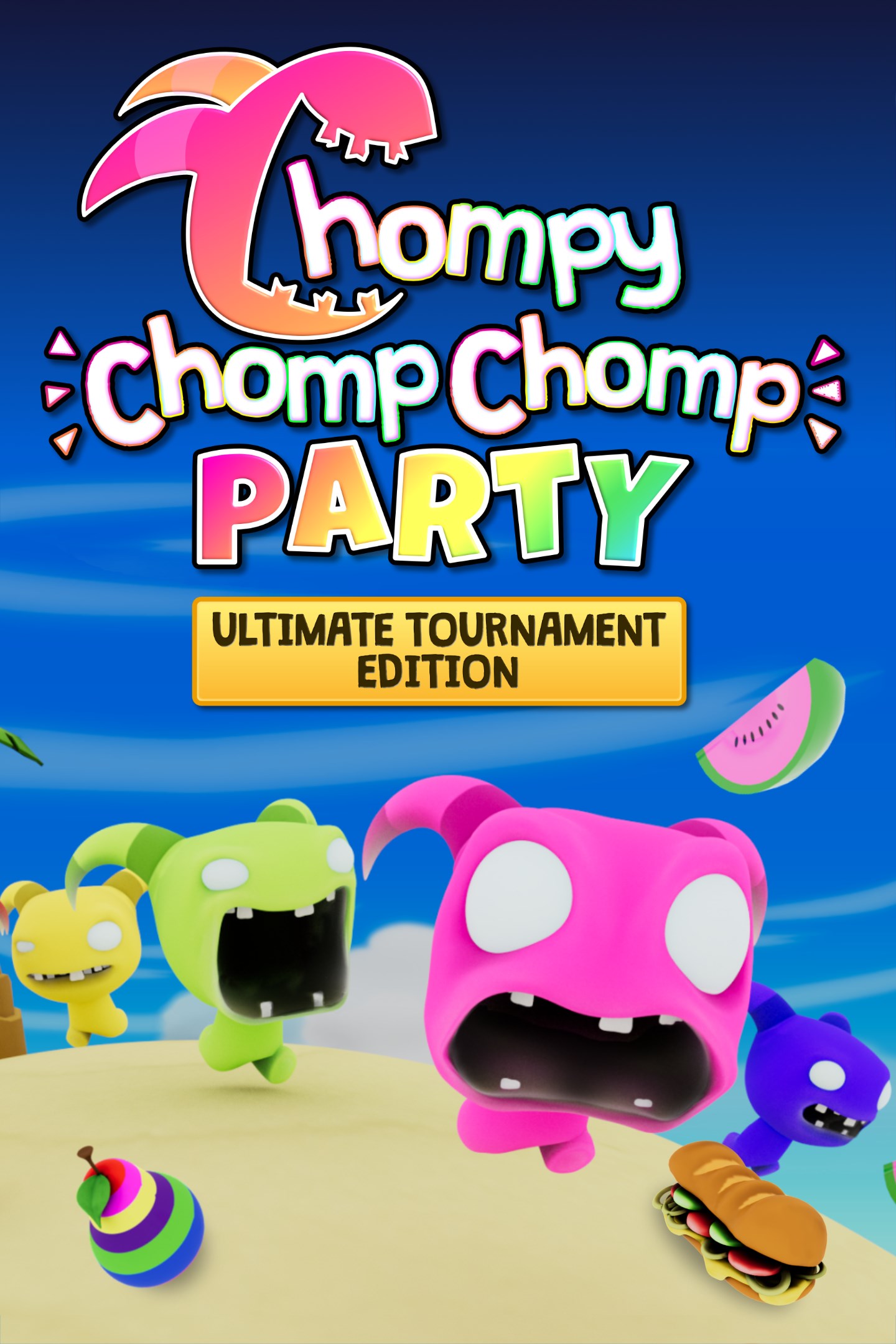 Box shot of Chompy Chomp Chomp Party: Ultimate Tournament Edition