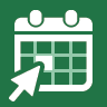 Logotipo do aplicativo para Mini Calendar and Date Picker.