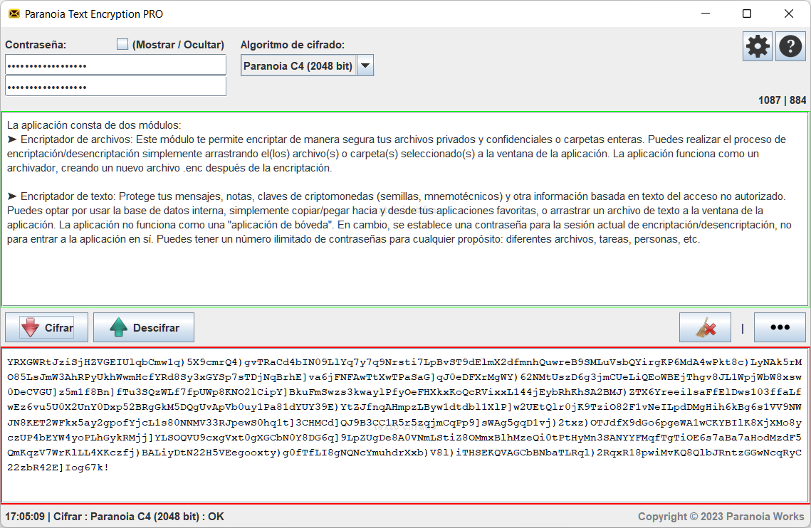 Encriptación de Archivos y Texto Paranoia PRO - Descargar e instalar en  Windows | Microsoft Store