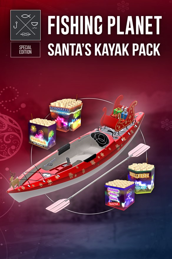 Fishing Planet: Santa's Kayak Pack Xbox Series X|S and Xbox One cover art