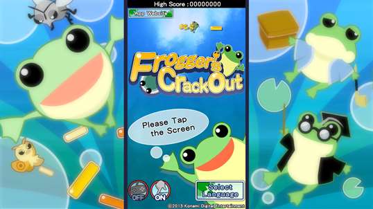 Frogger's Crackout screenshot 1