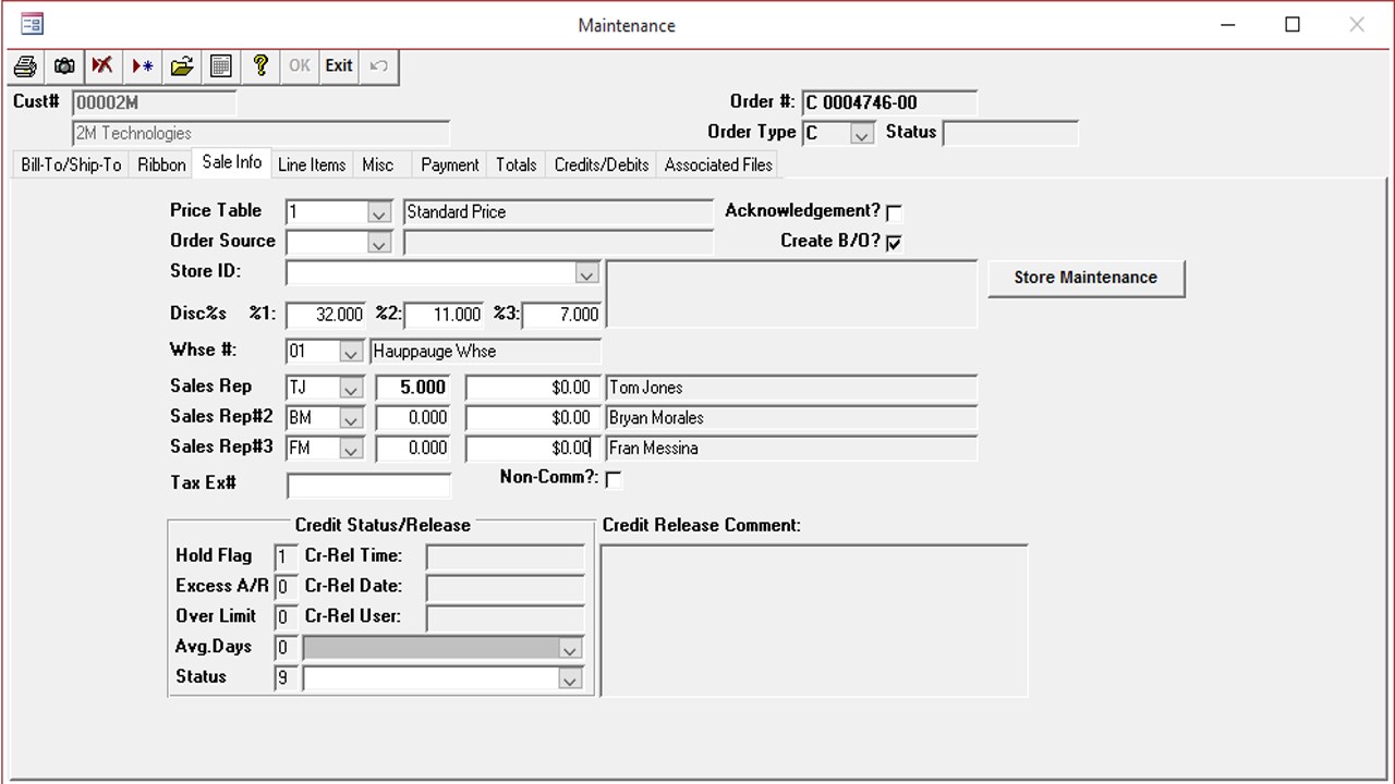 Snapshot 2 of SkyLIne ERP SaaS (Core)
