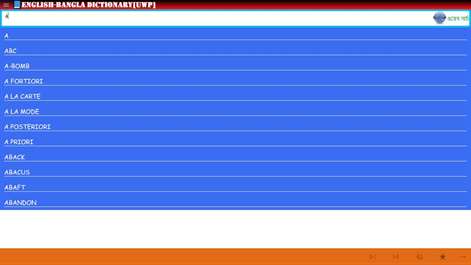English-Bangla Dictionary[UWP] Screenshots 1