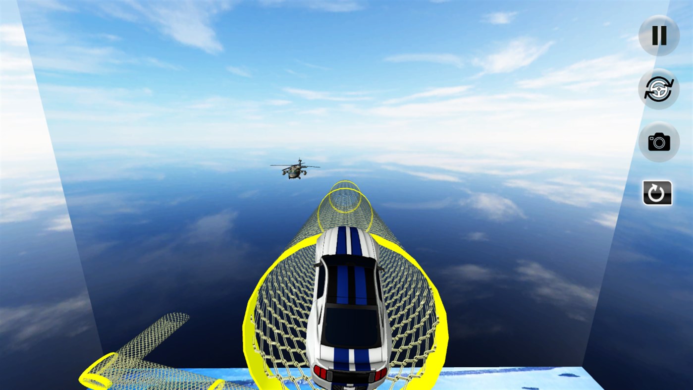 #3. Car Stunt Challenge Race on Air game (Windows) Podle: Khaoula Errami