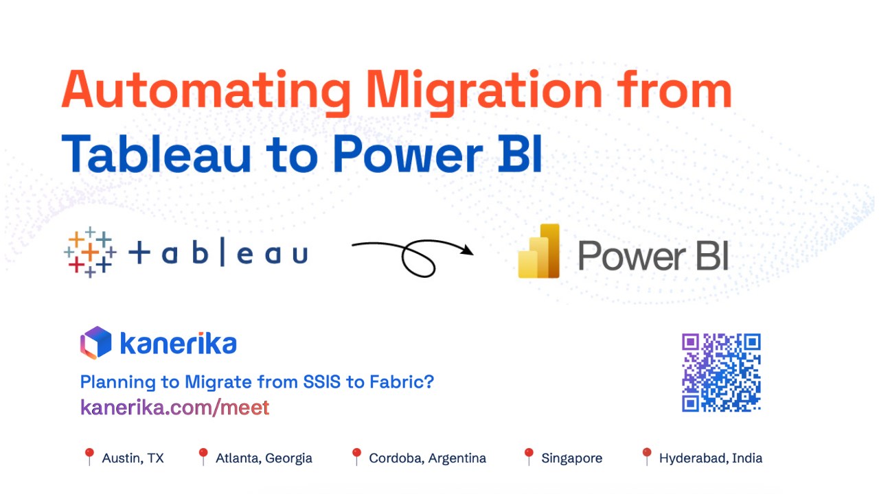 Snapshot 1 of Tableau to Power BI Migration