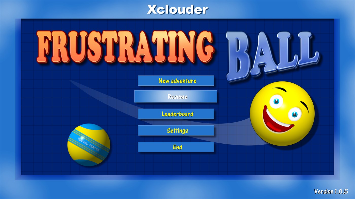 #1. Frustrating Ball (Windows) بواسطة: Xclouder