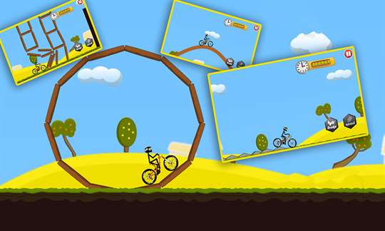 Stickman Bicycle : Mountain Bike Rider screenshot 3