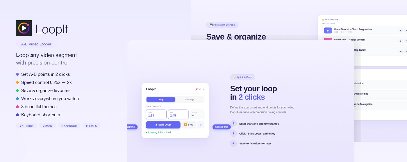 LoopIt – Smart Video Looper