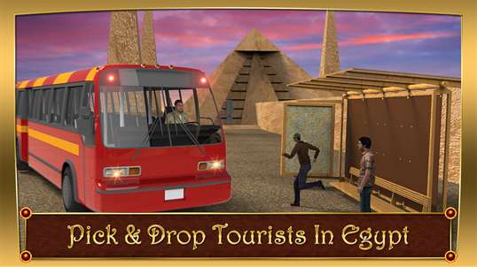 Tourist Bus Historic City - Egypt Tour Simulator screenshot 4