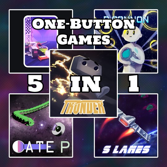 One Button Games 5-in-1 for xbox