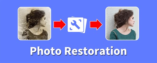 Photo Restoration - Restore photos instantly marquee promo image