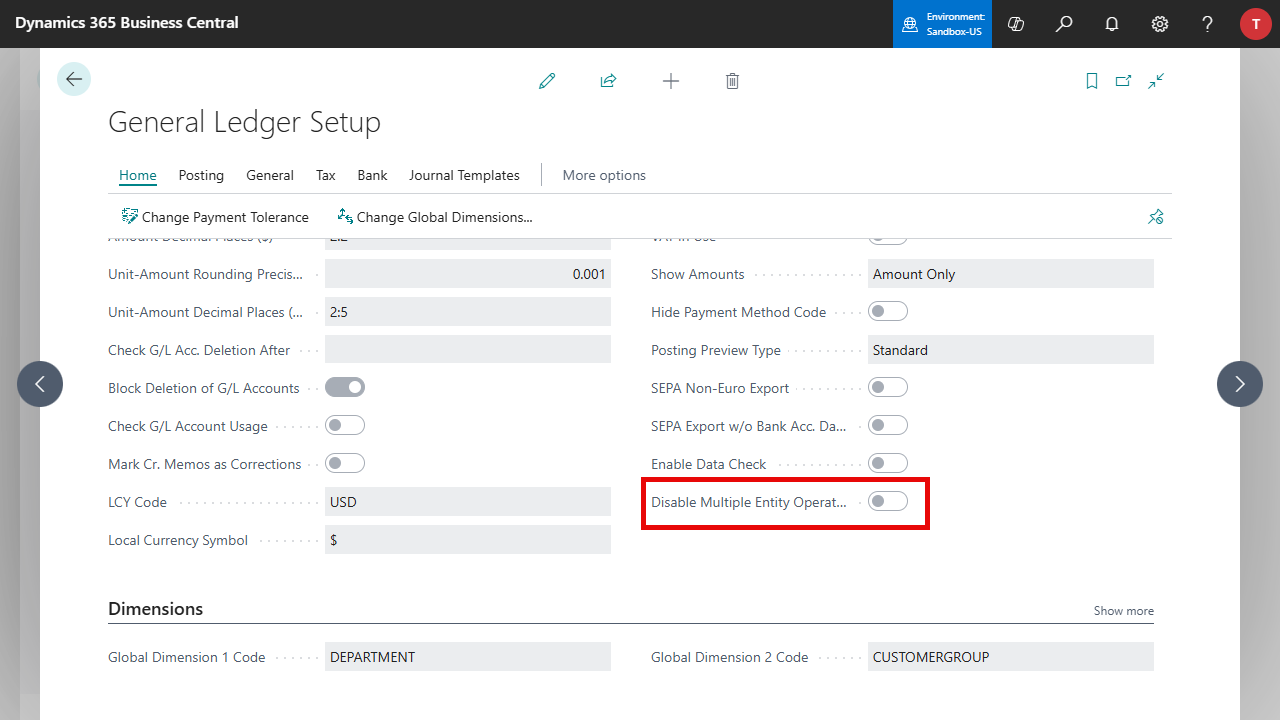 Snapshot 2 of Multiple Entity Operations