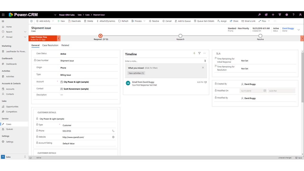 Snapshot 8 of Power-CRM for Marketing, Sales & Customer Service