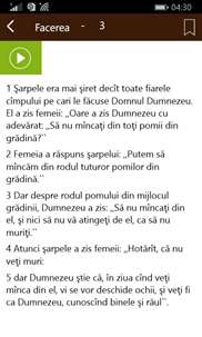 Romanian Holy Bible with Audio screenshot 3