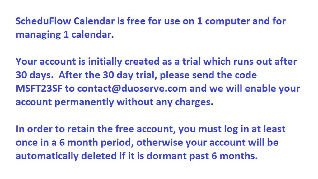 Calendar - ScheduFlow - Microsoft Apps