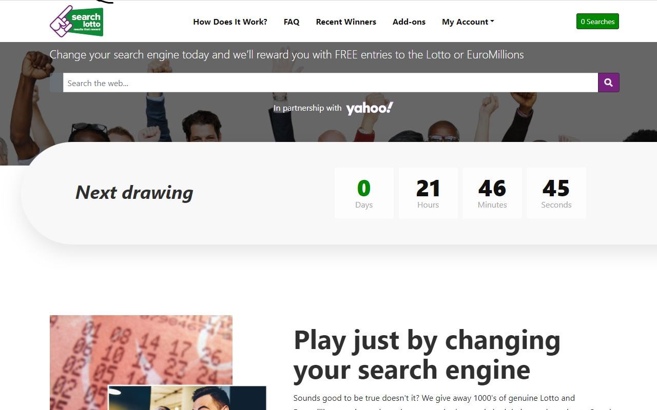 SearchLotto Browser Extension