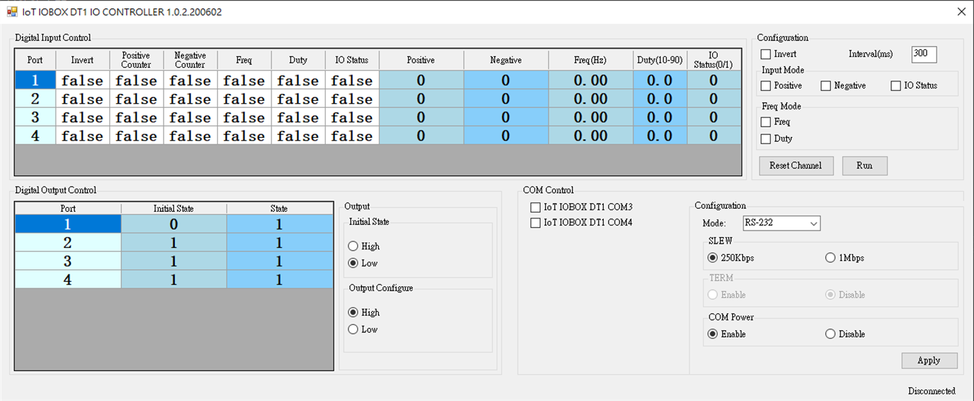 #2. IoT IOBOX DT1 IO CONTROLLER (Windows) 由: LUXSHARE-ICT