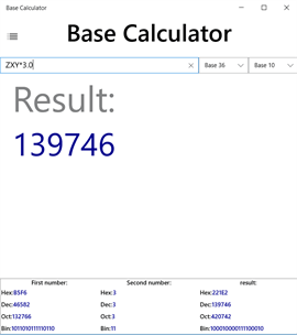Base Calculator screenshot 2